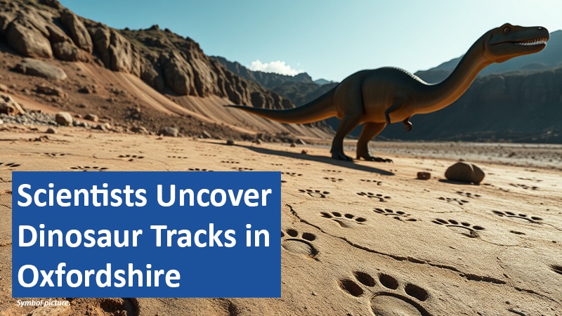 Scientists Uncover Dinosaur Tracks in Oxfordshire Quarry