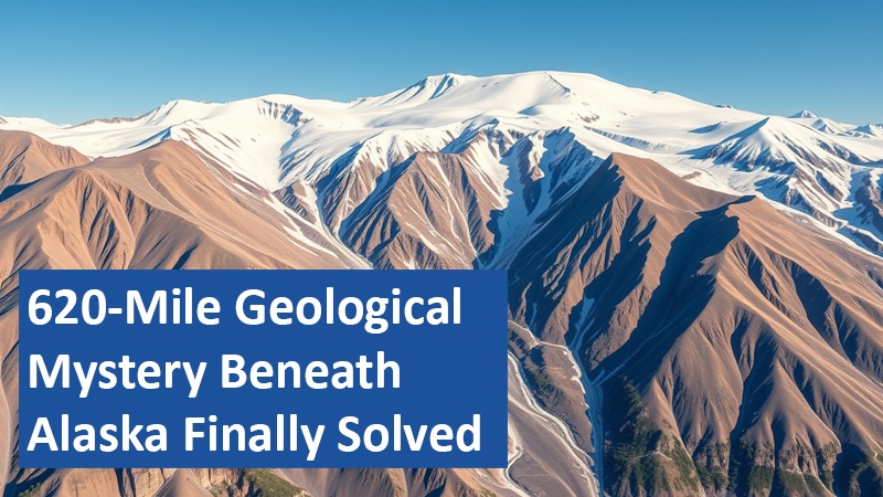 620-Mile Geological Mystery Beneath Alaska Finally Solved