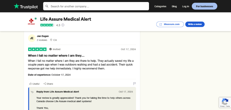 Case Studies of Lives Saved Using Medical Alert Systems - Reviews on Trustpilot