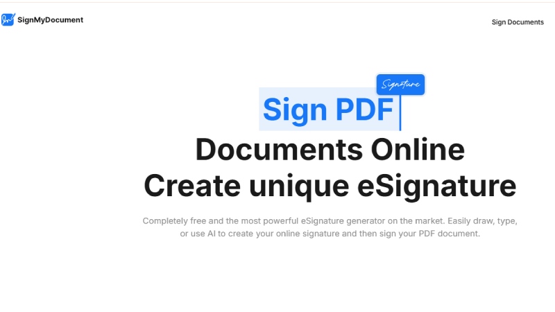 Revolutionizing Signatures Discover the Game-Changing Features of SignMyDocument