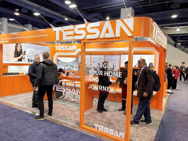 Tessan at CES 2025: Pioneering the Future of Smart Charging