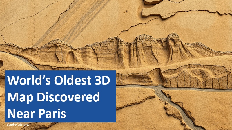 World’s Oldest 3D Map Discovered Near Paris