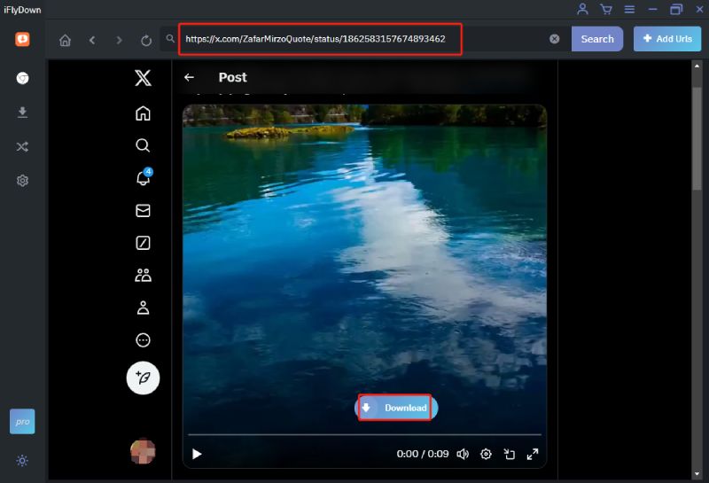 Ways to Cut and Convert Twitter Videos to MP4: Using Desktop Softwares - Video Converters for Desktop - iFlyDown Video Downloader

