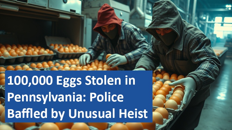 070225 06 US 100,000 Eggs Stolen in Pennsylvania Police Baffled by Unusual Heist