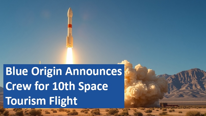 21022025 07 US Blue Origin Announces Crew for 10th Space Tourism Flight