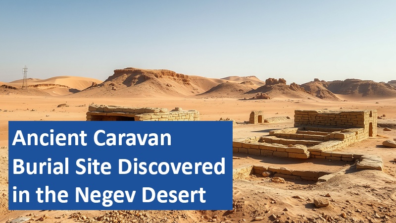 Ancient Caravan Burial Site Discovered in the Negev Desert