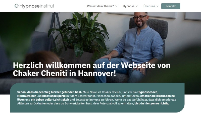 Chaker Cheniti: Hypnosis Coach in Hamburg