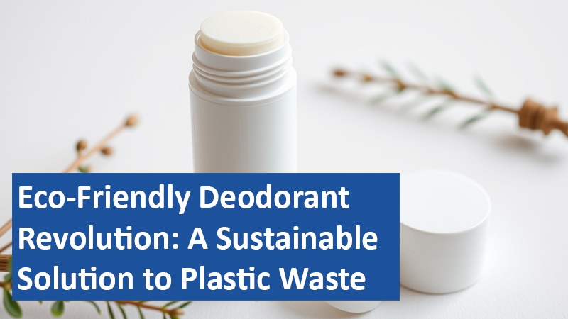 Eco-Friendly Deodorant Revolution: A Sustainable Solution to Plastic Waste