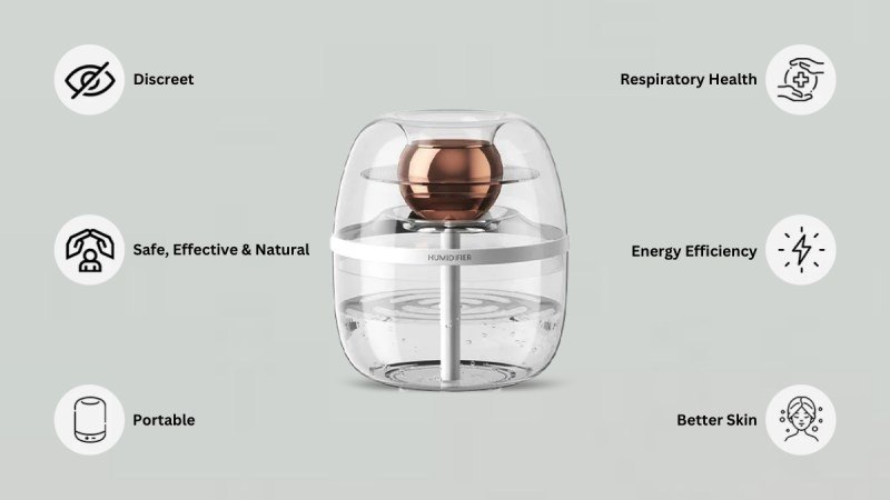 Key Features Of Dreamzy Humidifier