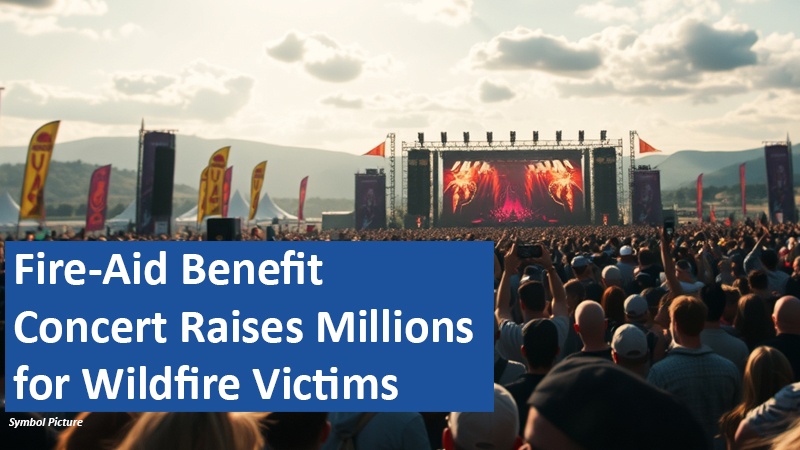 Fire-Aid Benefit Concert Raises Millions for Wildfire Victims