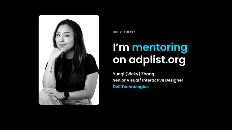 From Designer to Mentor: Paying It Forward in the UX Community - Yueqi Zhang