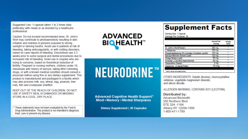 How To Use Neurodrine Capsule?