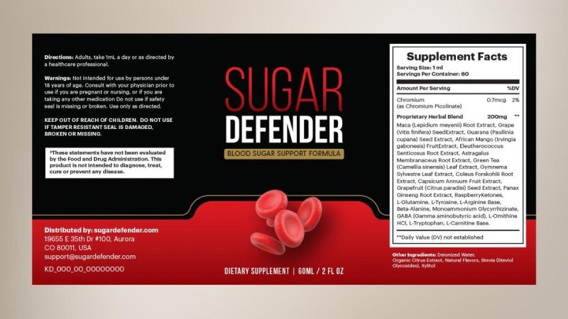 How To Use Sugar Defender Drops?