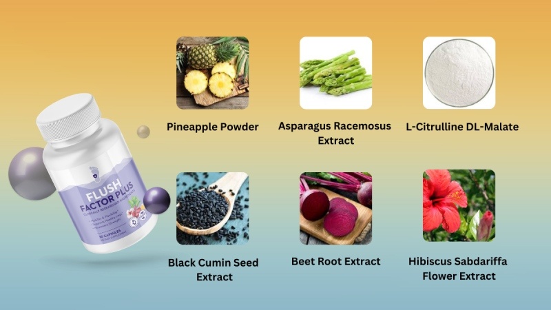 What Are The Main Ingredients Used In Flush Factor Plus?