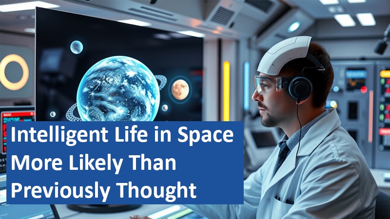 Intelligent Life in Space More Likely Than Previously Thought