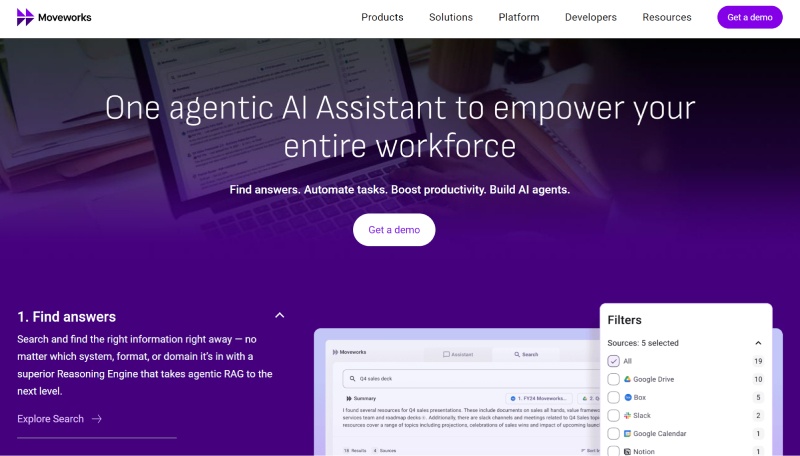 Competitive Product Review of AI Enterprise Products - Moveworks