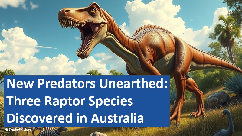 New Predators Unearthed: Three Raptor Species Discovered in Australia