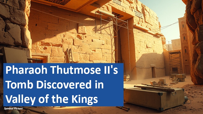 Pharaoh Thutmose II's Tomb Discovered in Valley of the Kings