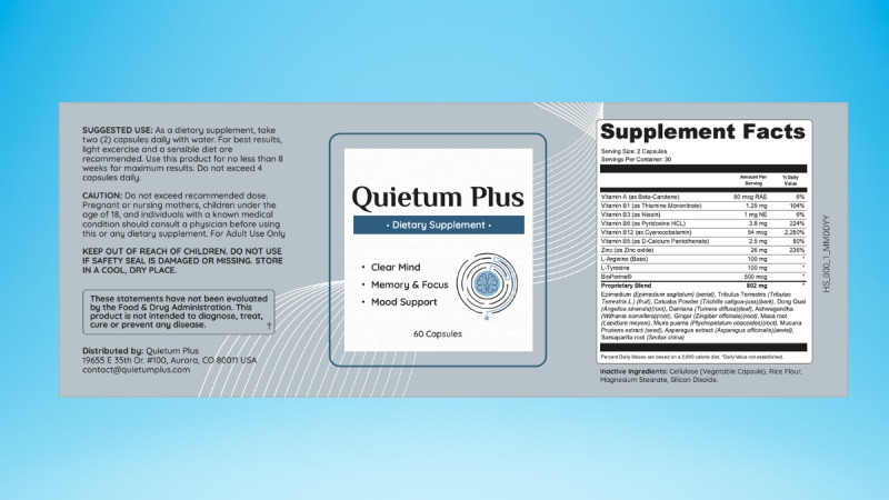 How To Use Quietum Plus?