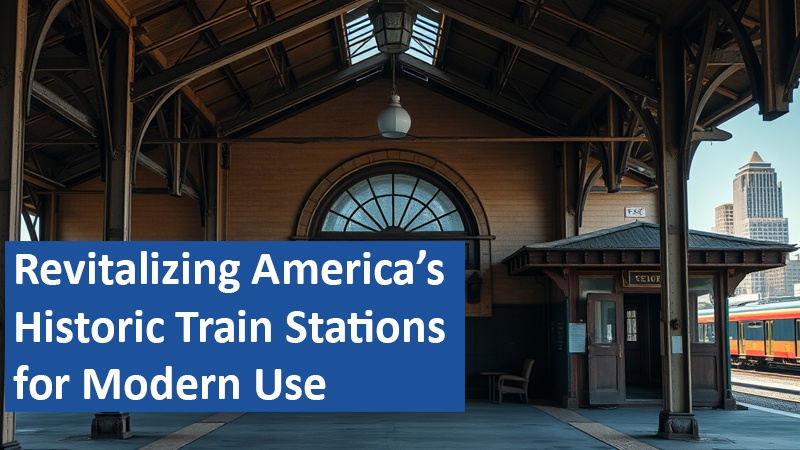 Revitalizing America’s Historic Train Stations for Modern Use