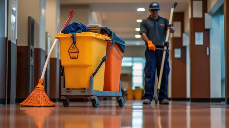 The Role of a Cleaning Contractor in Maintaining Hygiene and Efficiency