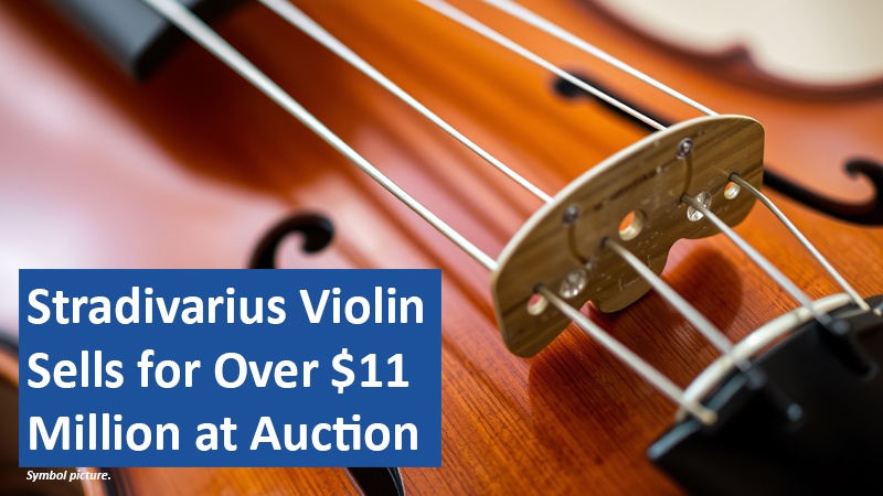 Stradivarius Violin Sells for Over $11 Million at Auction