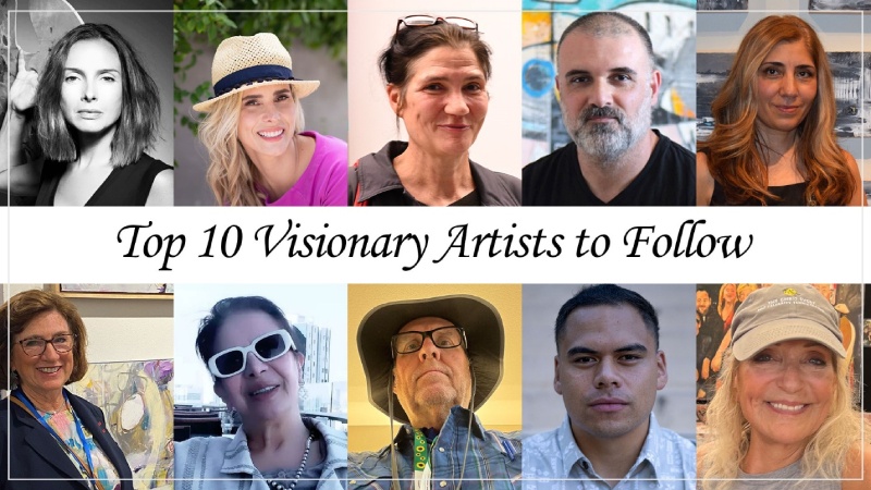 Top 10 Visionary Artists to Follow