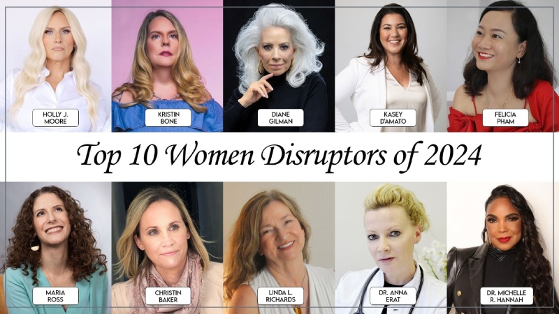 Top 10 Women Disruptors of 2024