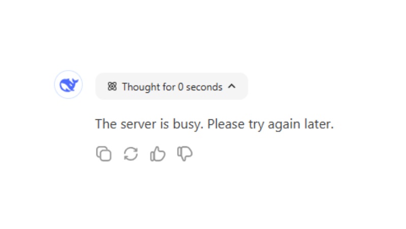 Understanding ‘The Server is Busy’ Error in DeepSeek and How to Resolve It