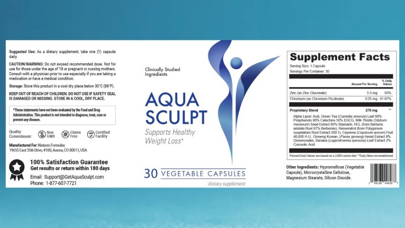 How To Use Aqua Sculp? Dosage Guidelines