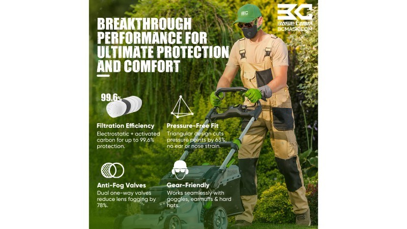 Elevating Safety & Efficiency Outdoors: The Definitive Guide to Respiratory Protection with BASE CAMP M Pro Dust Mask