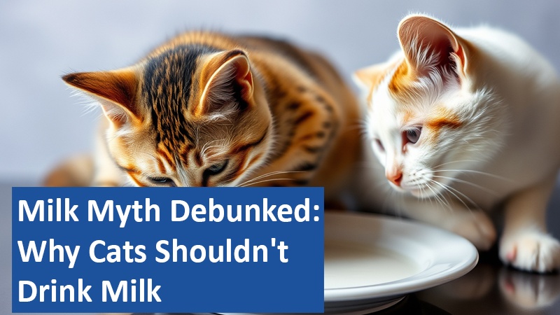 Milk Myth Debunked: Why Cats Shouldn't Drink Milk