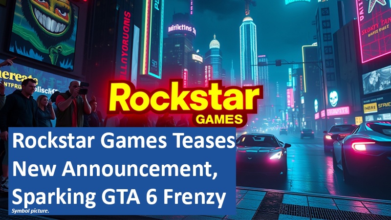 Rockstar Games Teases New Announcement, Sparking GTA 6 Frenzy Among Fans