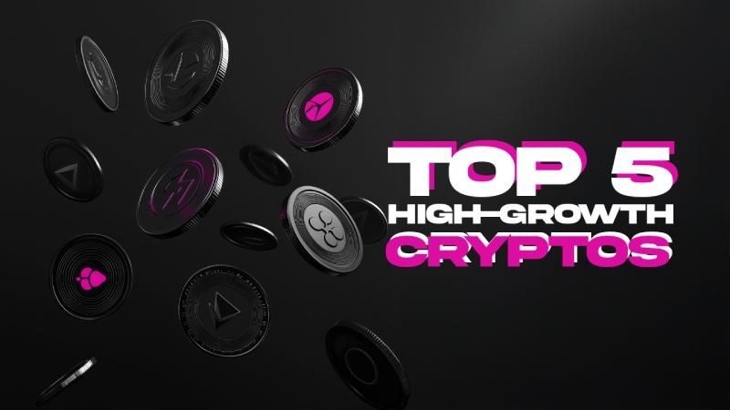 5 Top Crypto Projects to Invest in March 2025 [Top Trending Cryptos] – Best Picks for High Growth!